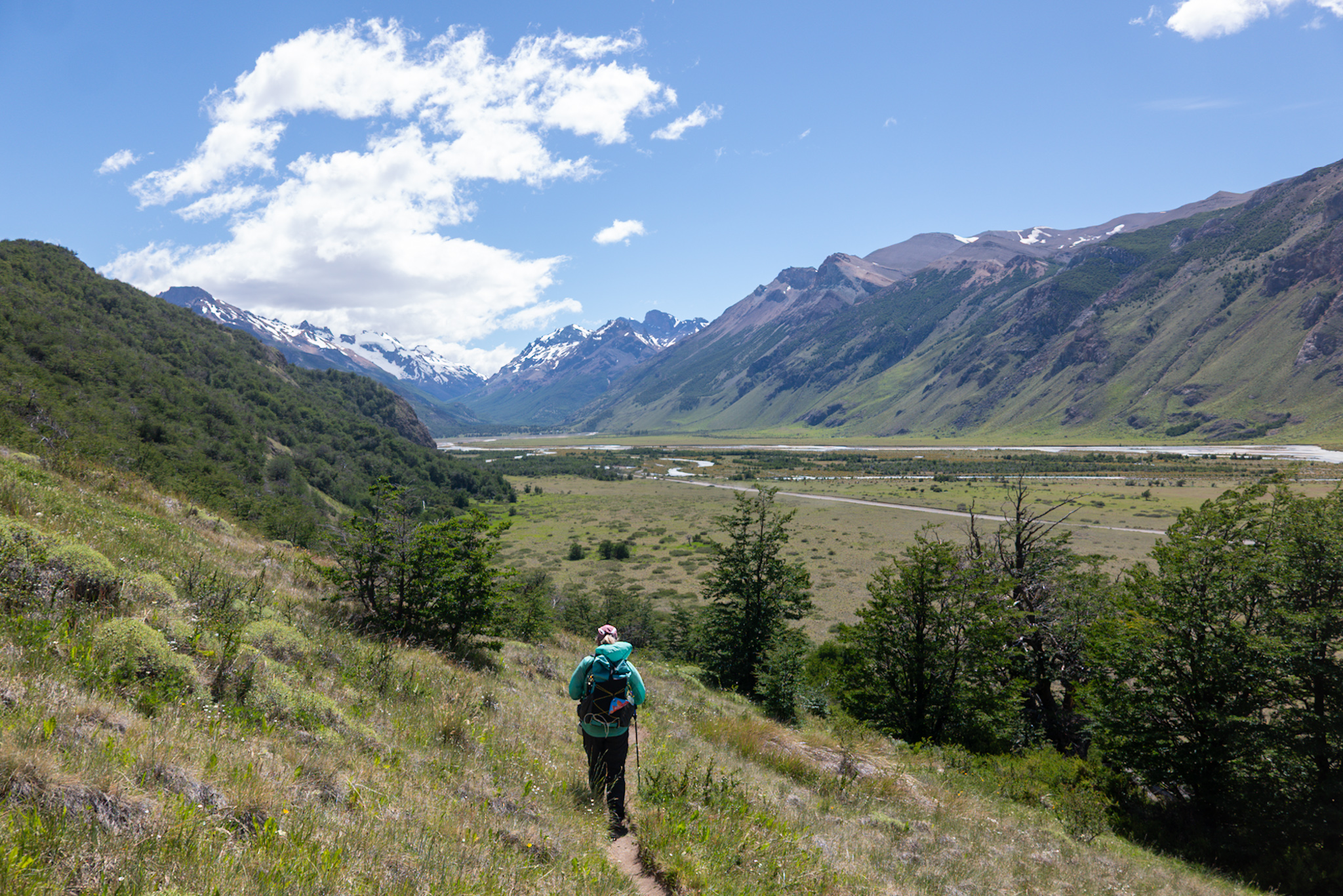 Coming down back to the main road